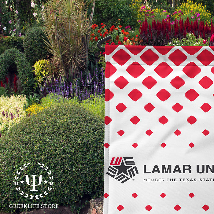 Lamar University Garden Flags