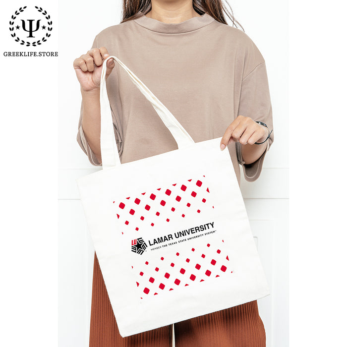 Lamar University Canvas Tote Bag