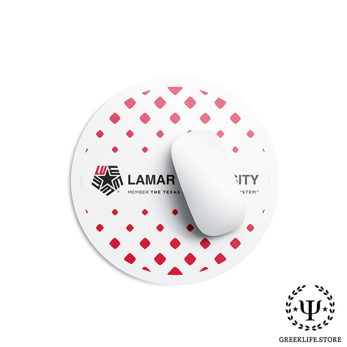 Lamar University Mouse Pad Round