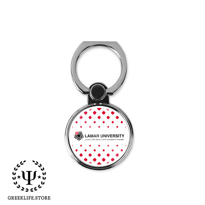 Lamar University Ring Stand Phone Holder (round)