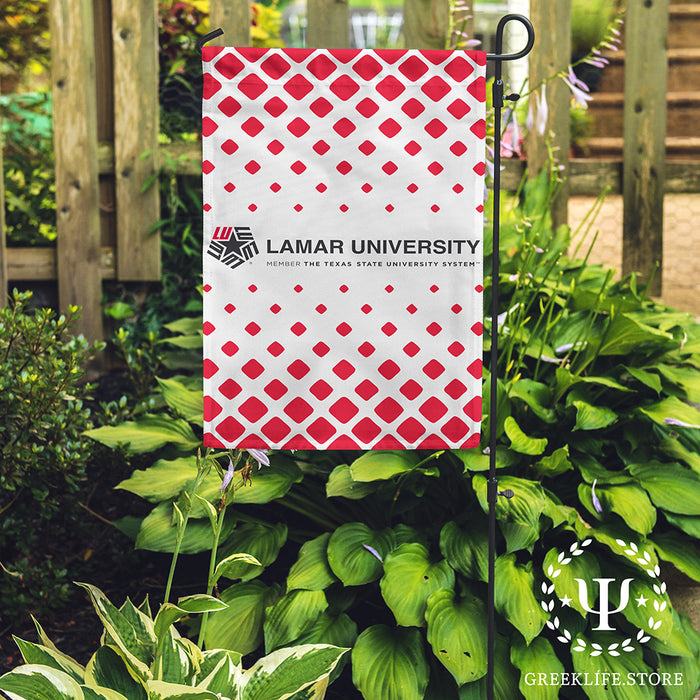 Lamar University Garden Flags
