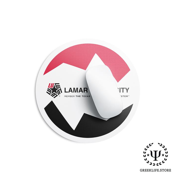 Lamar University Mouse Pad Round