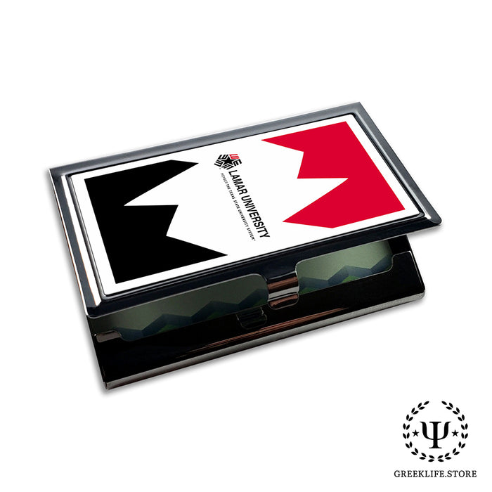 Lamar University Business Card Holder
