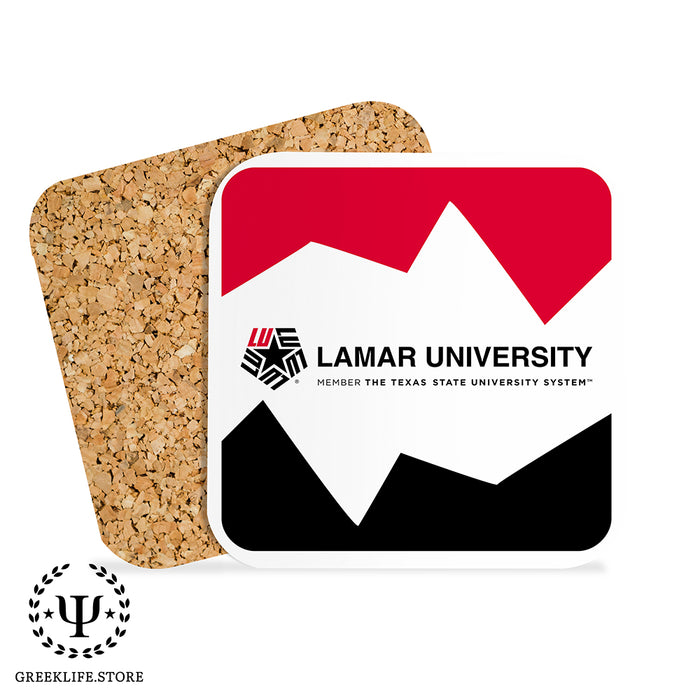 Lamar University Beverage Coasters Square (Set of 4)