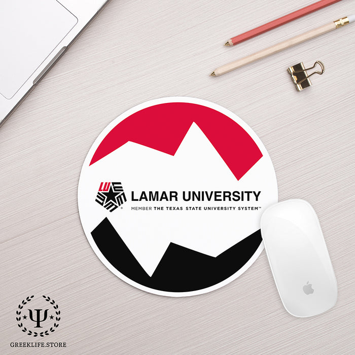 Lamar University Mouse Pad Round