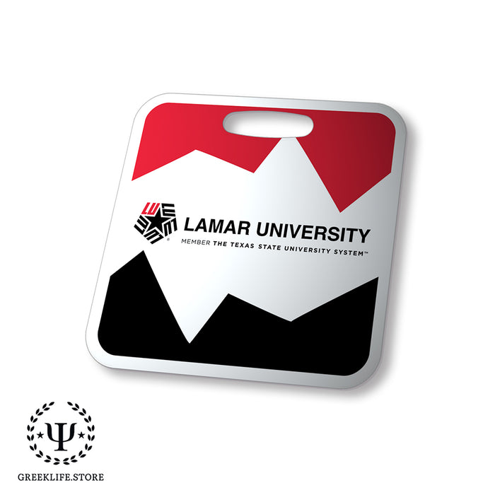Lamar University Luggage Bag Tag (square)