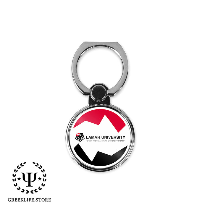 Lamar University Ring Stand Phone Holder (round)