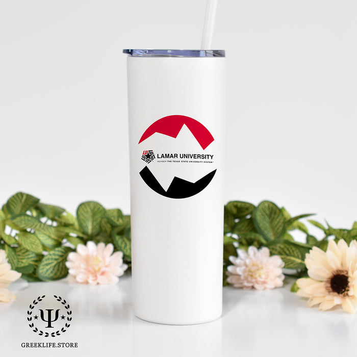 Lamar University Stainless Steel Skinny Tumbler 20 OZ