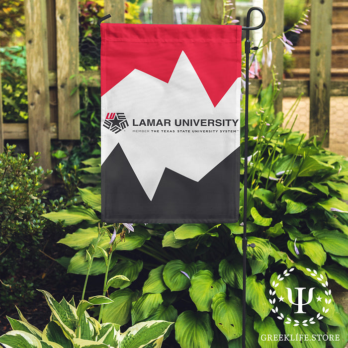 Lamar University Garden Flags