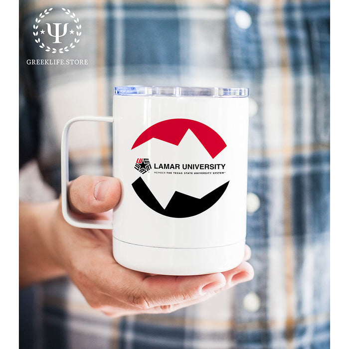 Lamar University Stainless Steel Travel Mug 13 OZ