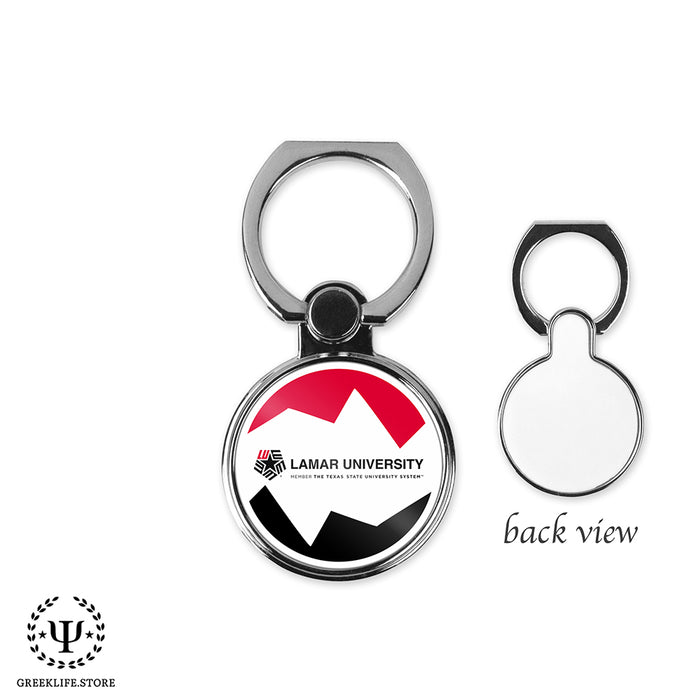 Lamar University Ring Stand Phone Holder (round)