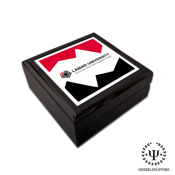 Lamar University Keepsake Box Wooden