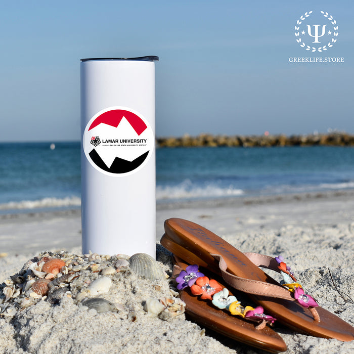 Lamar University Stainless Steel Skinny Tumbler 20 OZ