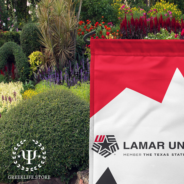 Lamar University Garden Flags