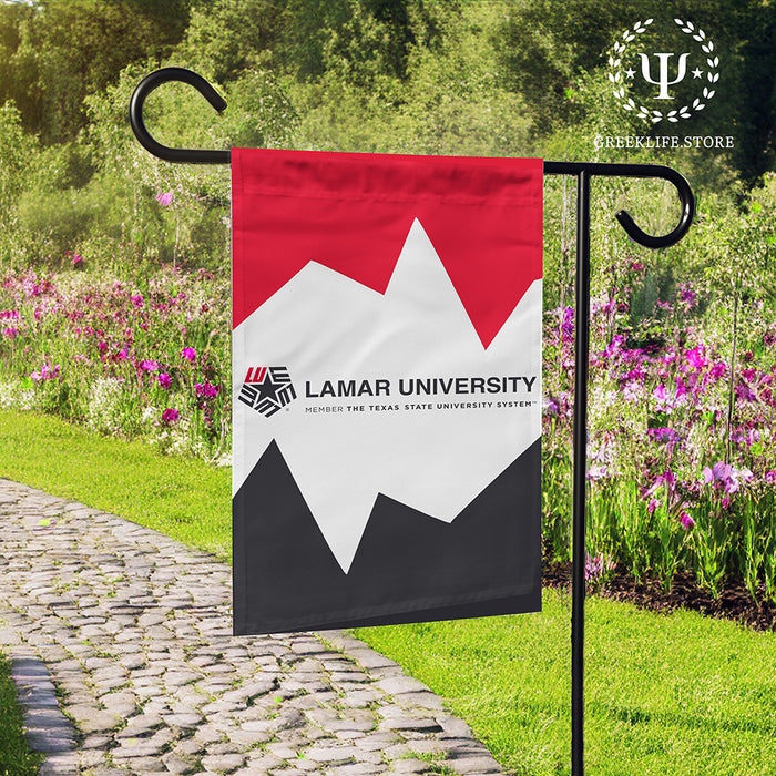 Lamar University Garden Flags