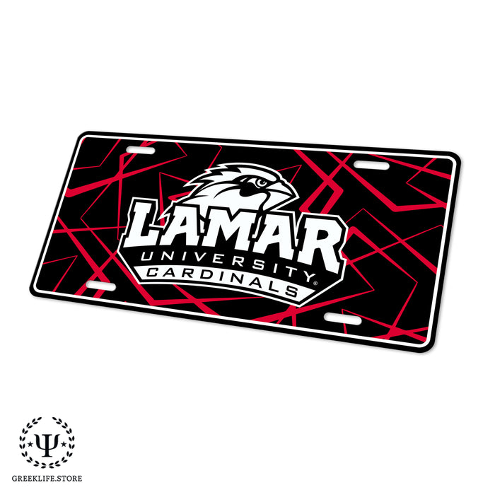 Lamar University Decorative License Plate