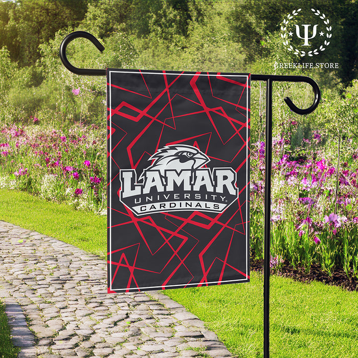 Lamar University Garden Flags