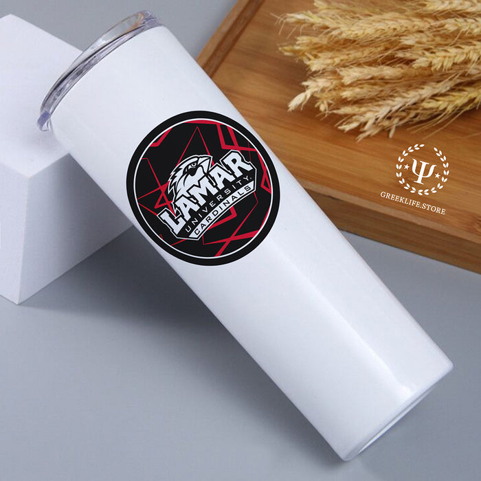 Lamar University Stainless Steel Skinny Tumbler 20 OZ