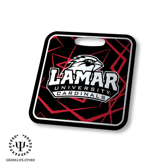 Lamar University Luggage Bag Tag (square)