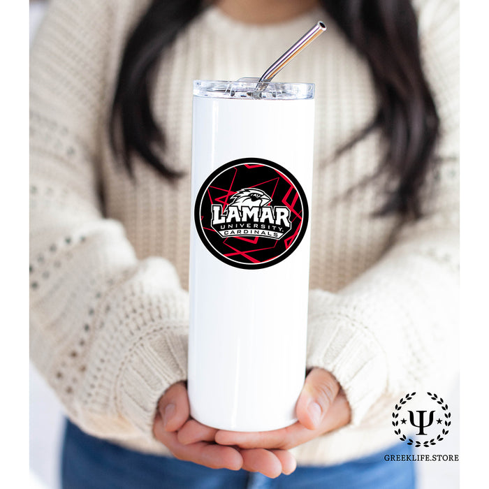 Lamar University Stainless Steel Skinny Tumbler 20 OZ