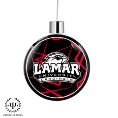 Lamar University Christmas Ornament - Snowflake Metal