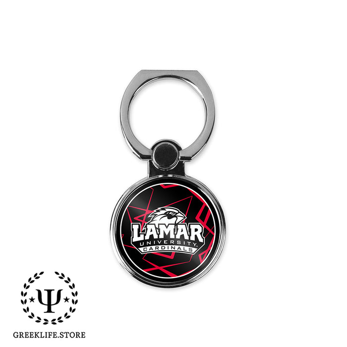 Lamar University Ring Stand Phone Holder (round)