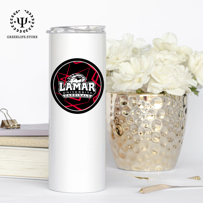 Lamar University Stainless Steel Skinny Tumbler 20 OZ