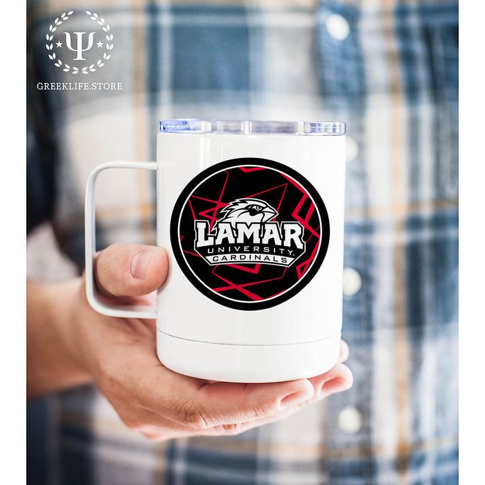 Lamar University Stainless Steel Travel Mug 13 OZ