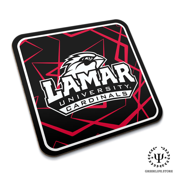Lamar University Beverage Coasters Square (Set of 4)