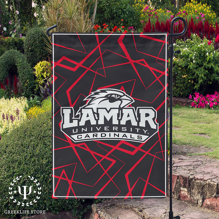 Lamar University Garden Flags