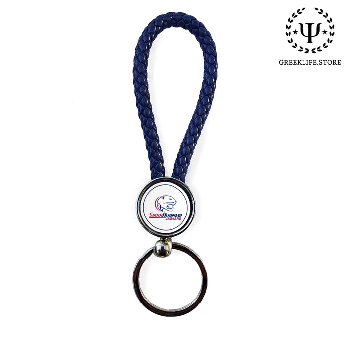 University of South Alabama Keychain round