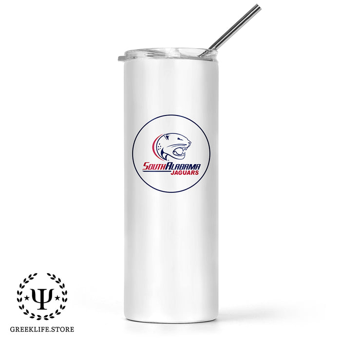 University of South Alabama Stainless Steel Skinny Tumbler 20 OZ