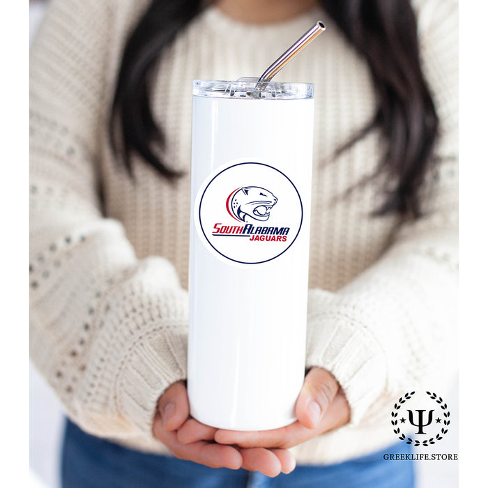 University of South Alabama Stainless Steel Skinny Tumbler 20 OZ