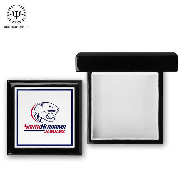 University of South Alabama Keepsake Box Wooden