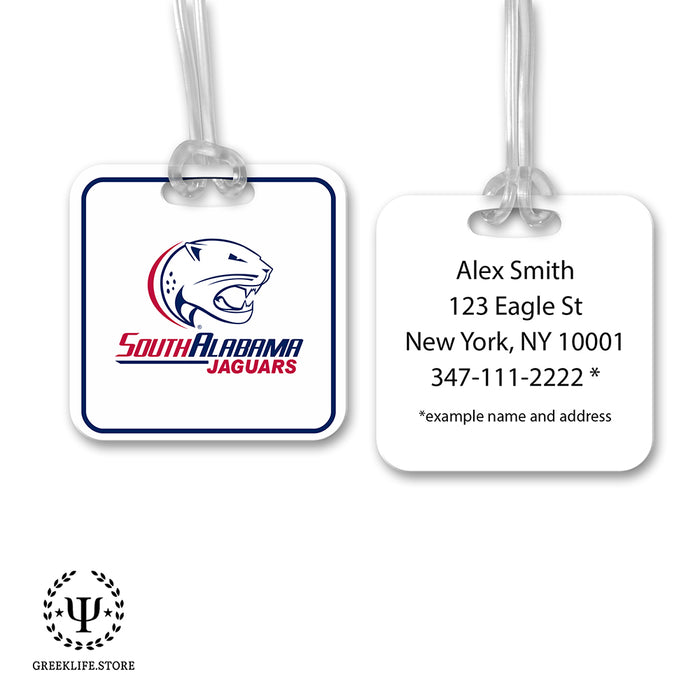 University of South Alabama Luggage Bag Tag (square)