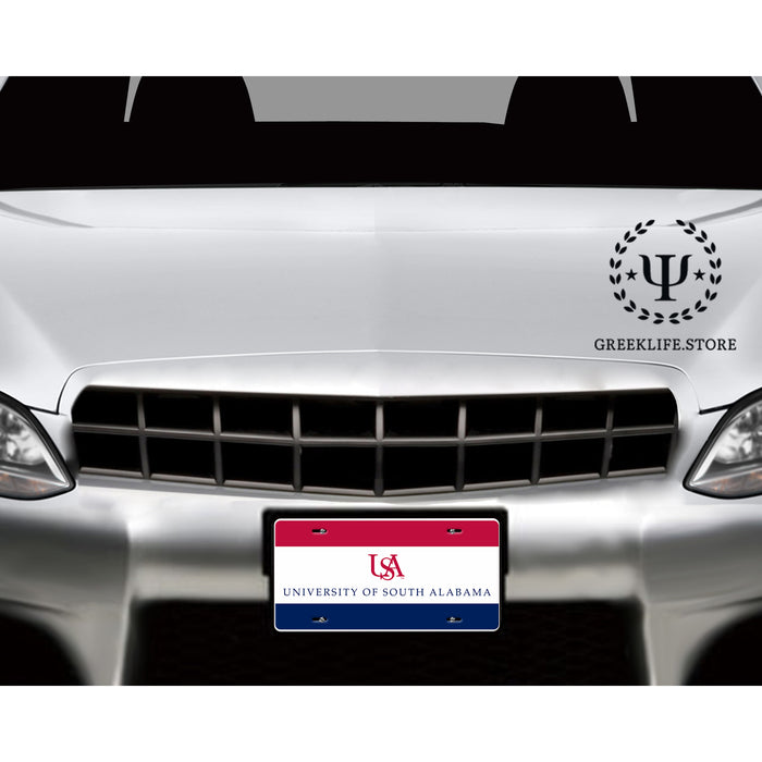 University of South Alabama Decorative License Plate
