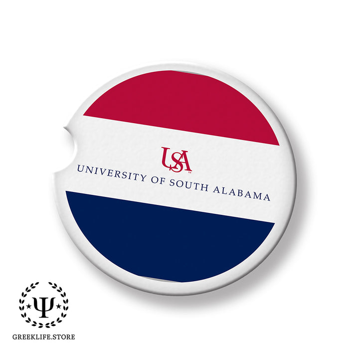 University of South Alabama Car Cup Holder Coaster (Set of 2)
