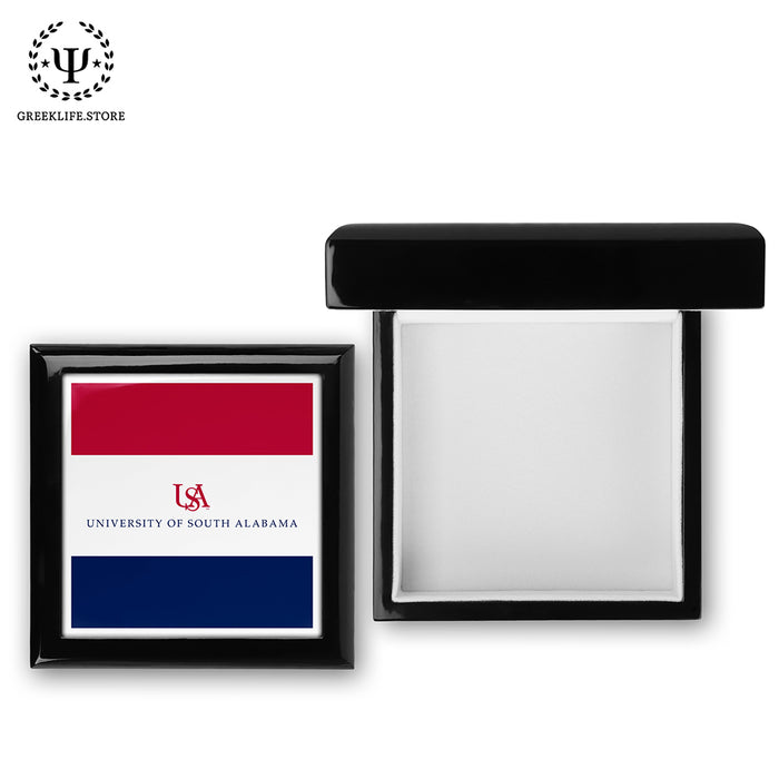 University of South Alabama Keepsake Box Wooden