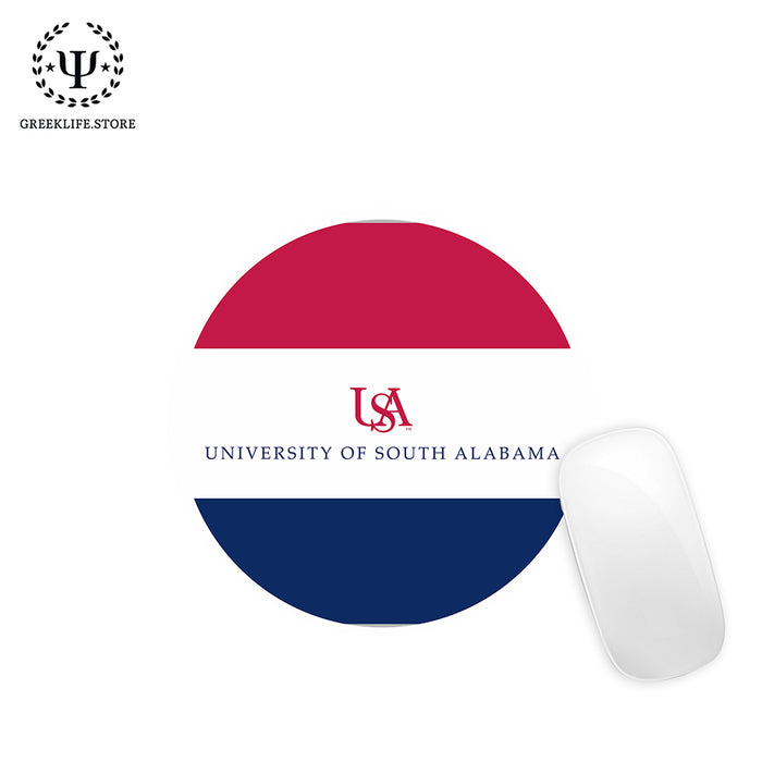 University of South Alabama Mouse Pad Round