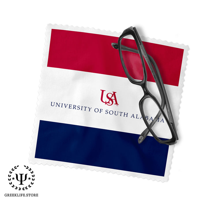 University of South Alabama Eyeglass Cleaner & Microfiber Cleaning Cloth