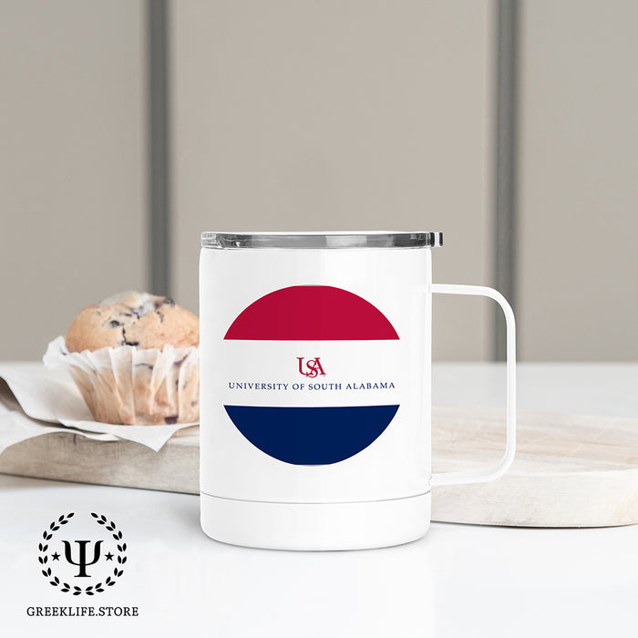 University of South Alabama Stainless Steel Travel Mug 13 OZ