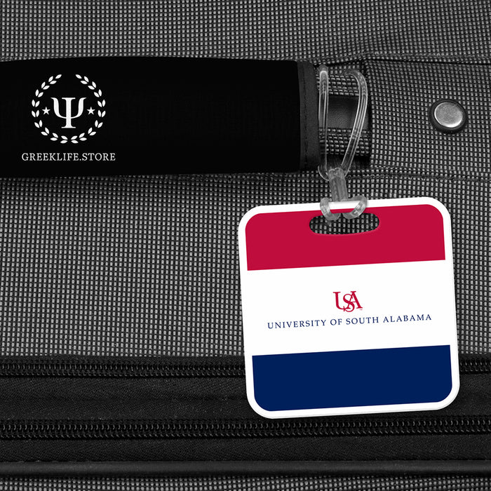 University of South Alabama Luggage Bag Tag (square)