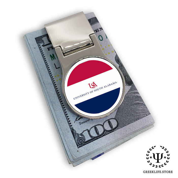 University of South Alabama Money Clip