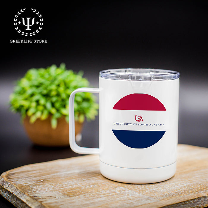 University of South Alabama Stainless Steel Travel Mug 13 OZ