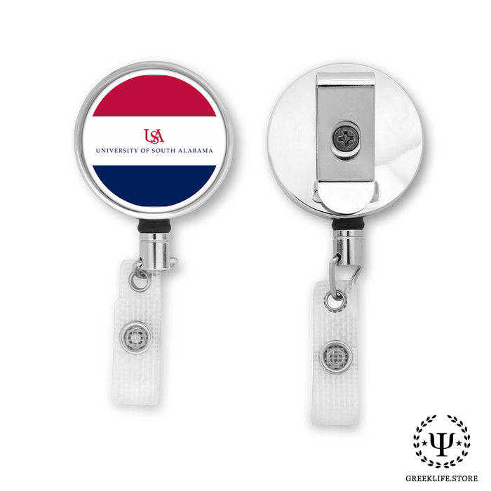 University of South Alabama Badge Reel Holder