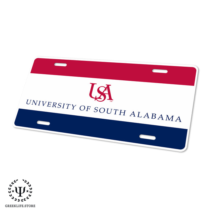 University of South Alabama Decorative License Plate