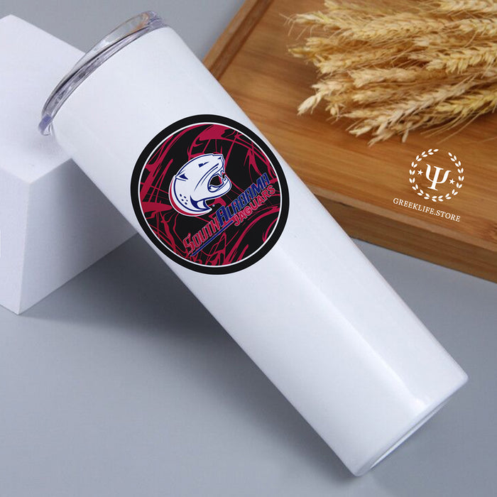 University of South Alabama Stainless Steel Skinny Tumbler 20 OZ