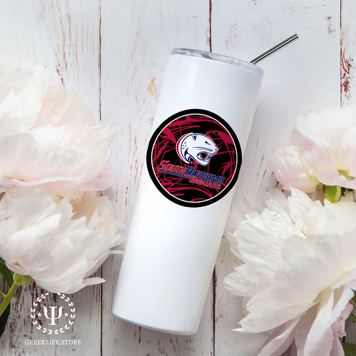 University of South Alabama Stainless Steel Skinny Tumbler 20 OZ