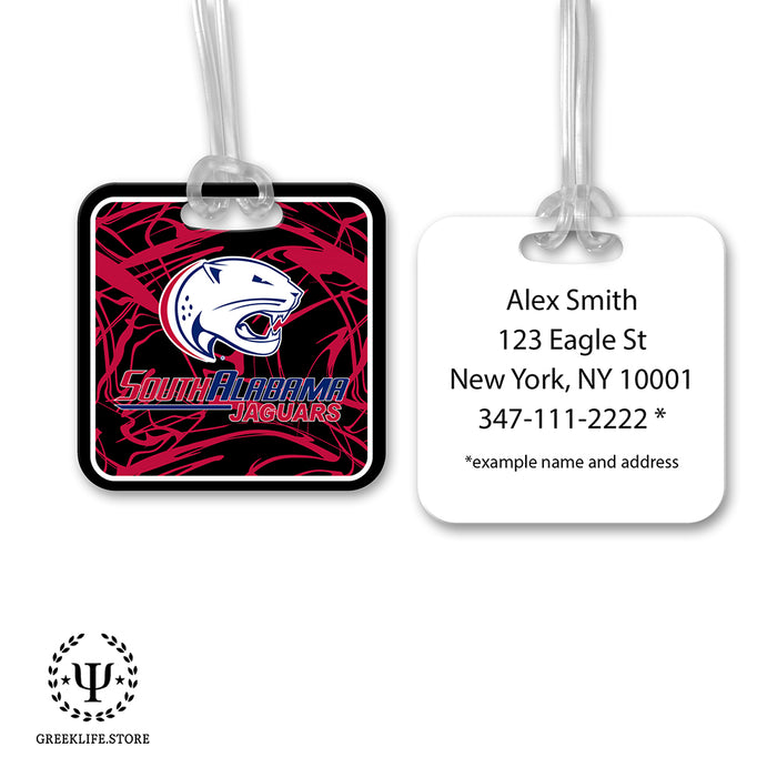 University of South Alabama Luggage Bag Tag (square)