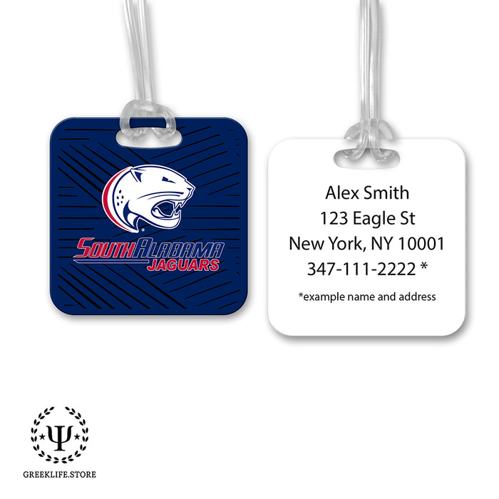 University of South Alabama Luggage Bag Tag (square)